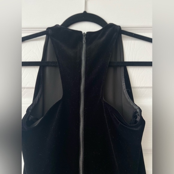 REBECCA MINKOFF VELVET DRESS SIZE XS - Picture 5 of 9
